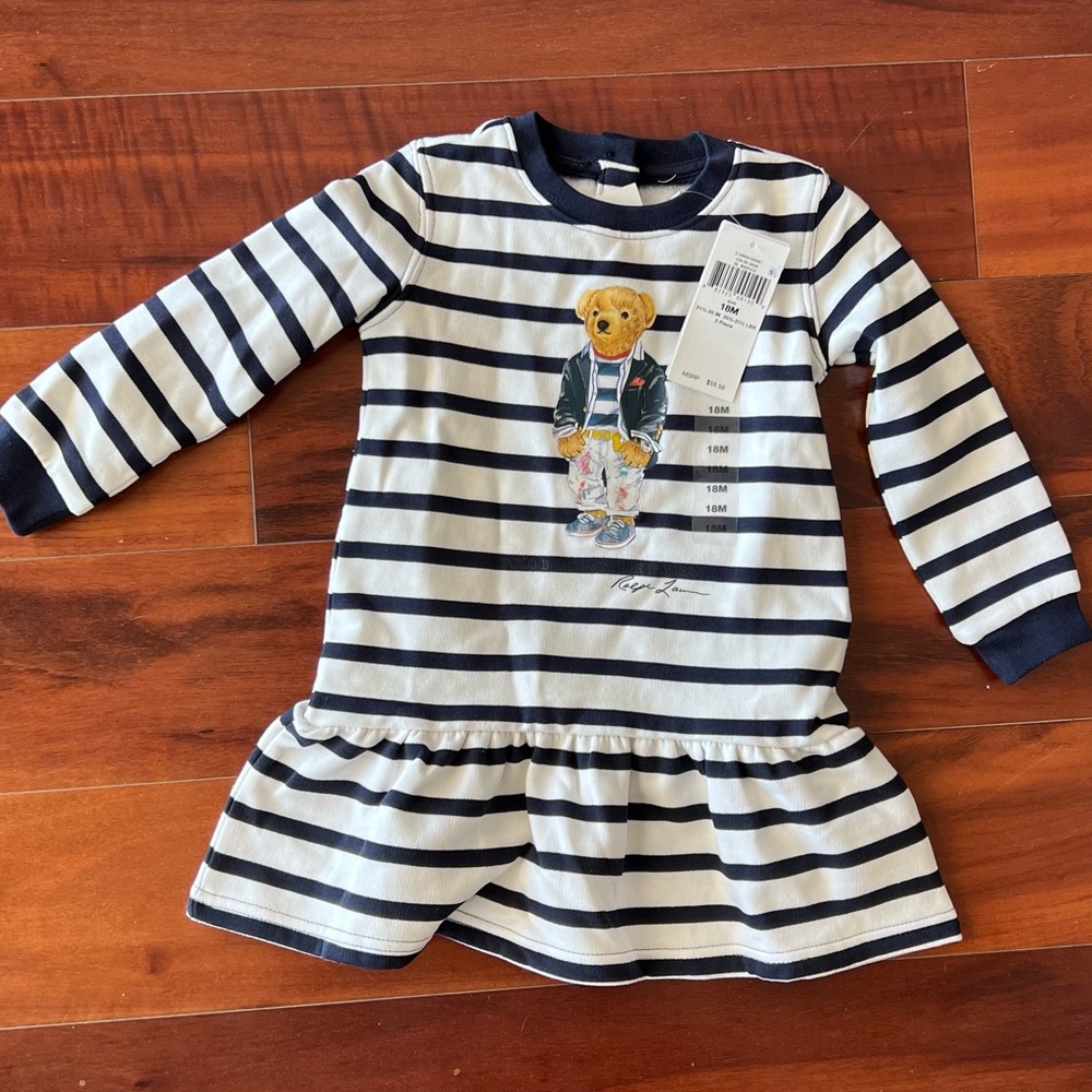Ralph Lauren polo toddler sweater dress